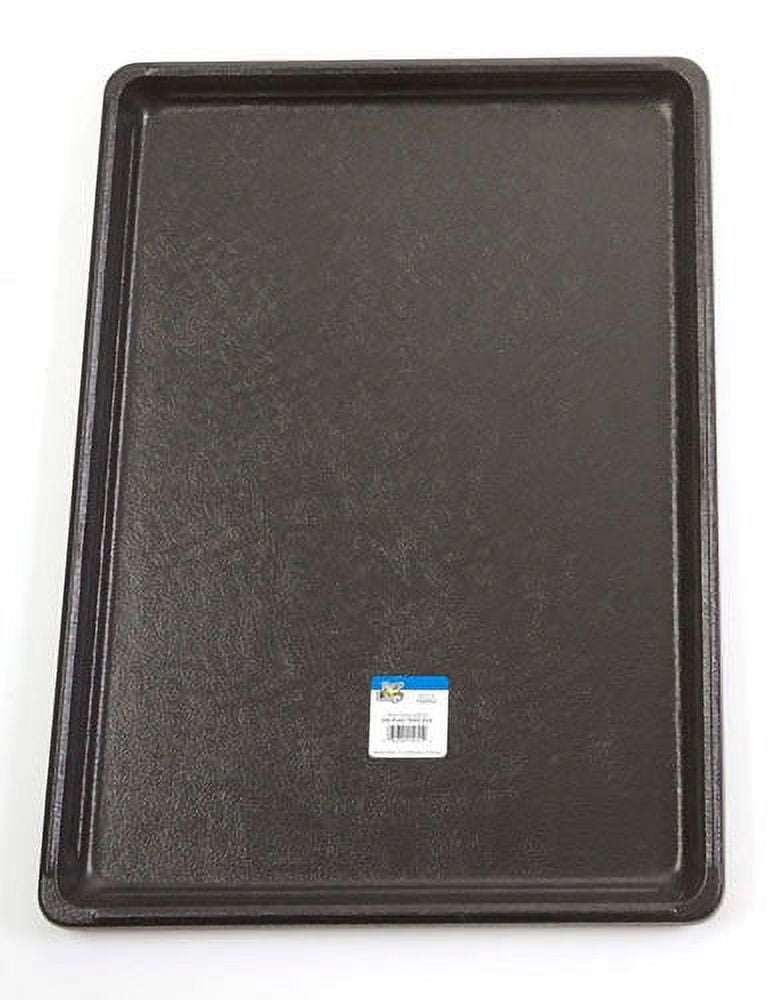 Small Black Plastic Dog Crate Replacement Tray