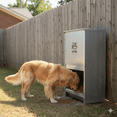thumbnail image 1 of Pet Lodge Chow Hound 50 lb Dog Feeder - Galvanized Steel Automatic Chew-Proof, 1 of 5