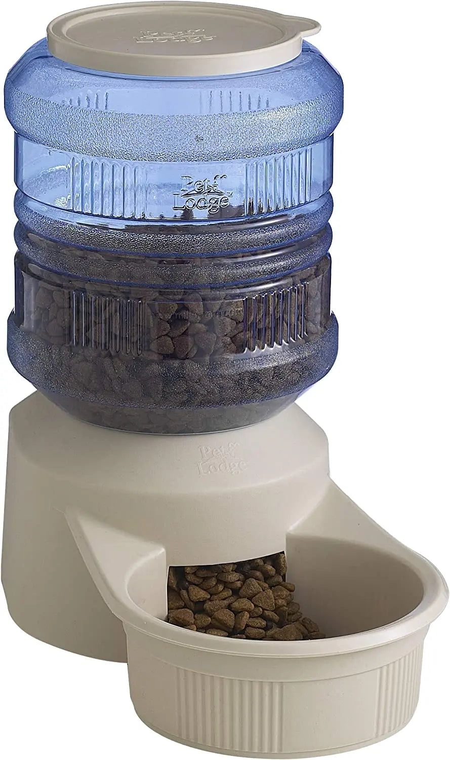 Pet Lodge Chow Tower Deluxe Pet Feeder Holds 8lb Dry Food
