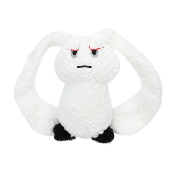 Pet Long - Eared Bunny Plush Toy - Squeaky With Crinkle Paper For Chewing, White - For Dogs, Interactive Play, Indoor Outdoor Use