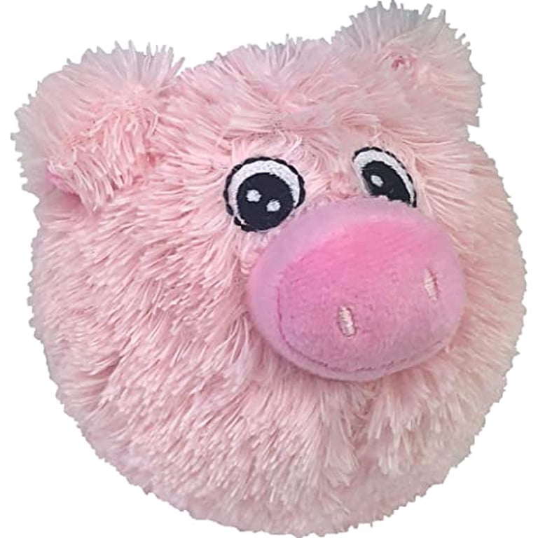 Pet Lou 4 Inch EZ Squeaky Pig, Small, Pink - Walmart.com
