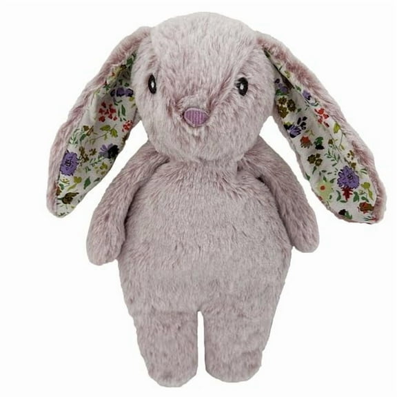 Pet Lou Floppy Rabbit, 13-inch Height, Salmon Pink, Super Soft, Animal Plush Toys