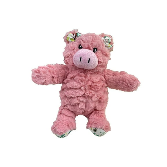 Pet Lou Pig Plush Squeker Dog Toy, 9-inch Height