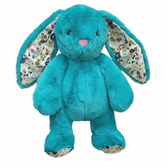 Pet Lou Promo Rabbit, 15-inch Height, Tiffany Blue, Super Soft, Animal Plush Toys