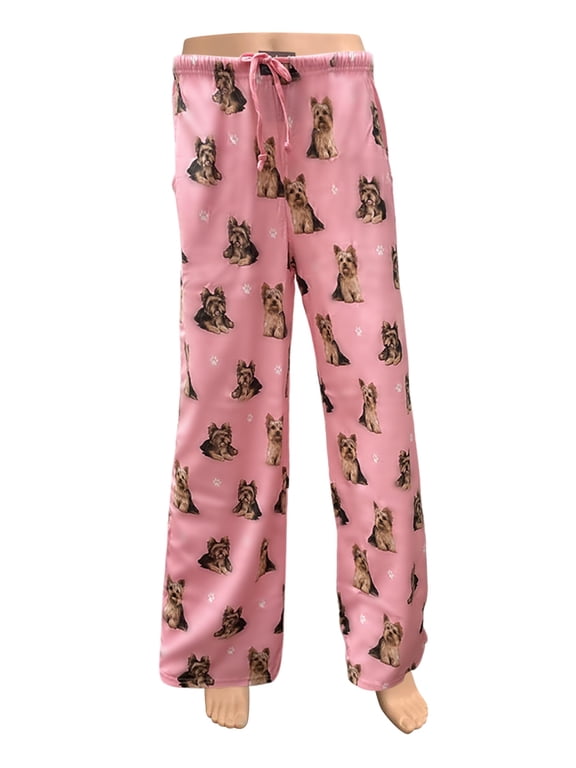 Pet Lover Pajama Pants New Cotton Blend - All Season - Comfort Fit Lounge Pants for Women and Men - 27 Breeds Available