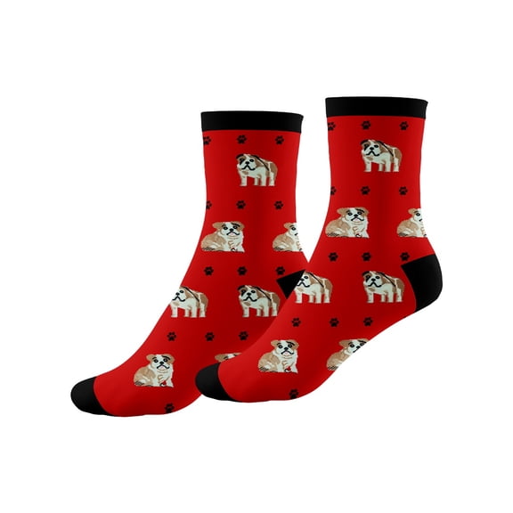 Pet Lover Socks - Dog Socks - Cat Socks - Pet Lover Gifts - Cute Crew Socks - Unisex - Novelty Socks