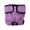 thumbnail image 1 of Pet Luxury Reusable Dog Diapers Durable & Washable Sanitary Wraps Panties for Female Pets with Strong & Flexible Velcro, 1 of 8