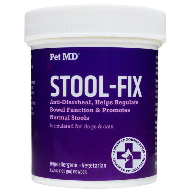 Pet MD StoolFix Powdered Clay Anti Diarrhea for Dogs & Cats Anti