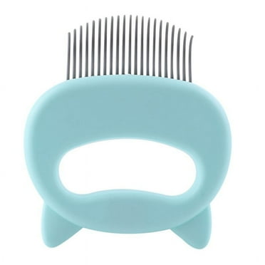 Pet Massage Brush Shell Shaped Handle To Remove Loose Hairs Only For Cats