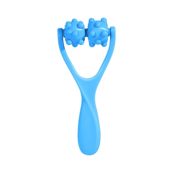 Pet Massage Roller Brush, Dog Meridian Stimulation Tool, Cat Blood Circulation Enhancer, Bathing Massage Comb, Pet Health Brush, Blue