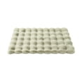 thumbnail image 1 of Pet Mat, Ultra Soft Plush Fuzzy, 1 Piece Bubble Texture Light Sage Cozy Pad, Warm Comfortable Sleeping Cushion for Dogs Cats Small Medium Pets Indoor Couch Floor Crate Bed Rest Use, 1 of 6