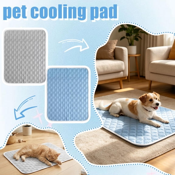 Pet Mat, Waterproof Pet Mat, Dog Crate Mat Washable, Dog Mat for Crate, 18X14 Inch Quilted Reusable Non-Slip Pad Fits Small Crates, Playpens, and Kennels for Mess-Free Everyday