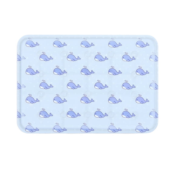 Pet Mat for Dogs and Cats, 12x16in Pad for Summer, Non-Slip Pet Bed Liner for Indoor Crates, Kennels and Floor Use, 1Pack K
