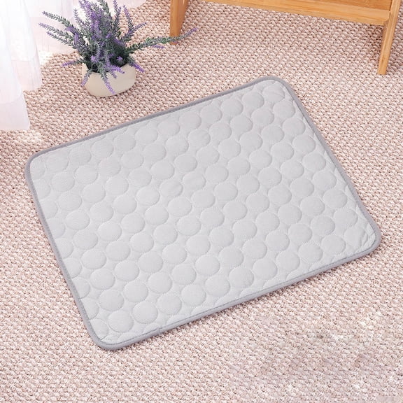 Pet Mat for Dogs and Cats Reusable Summer Bed Pad Portable Travel Mat for Indoor Outdoor Use