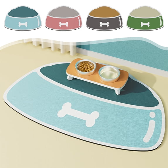Pet Mat for Food Waterproof Non Slip Specifically Pet Feeding Mat for Cats And Dogs
