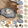thumbnail image 1 of Pet Mats for Food and Water Pet Feeding Mat Fast-Drying Absorbent Non-Slip Cats Dog Bowl Mat Pet Food Water Absorbent Pet Mat, 1 of 7