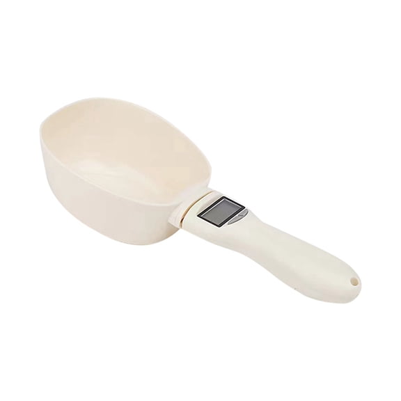 Pet Measuring Spoon Electronic Weighing Tool Spoon Dog Cat Feeding Measuring Spoon Digital Display Kitchen Scale