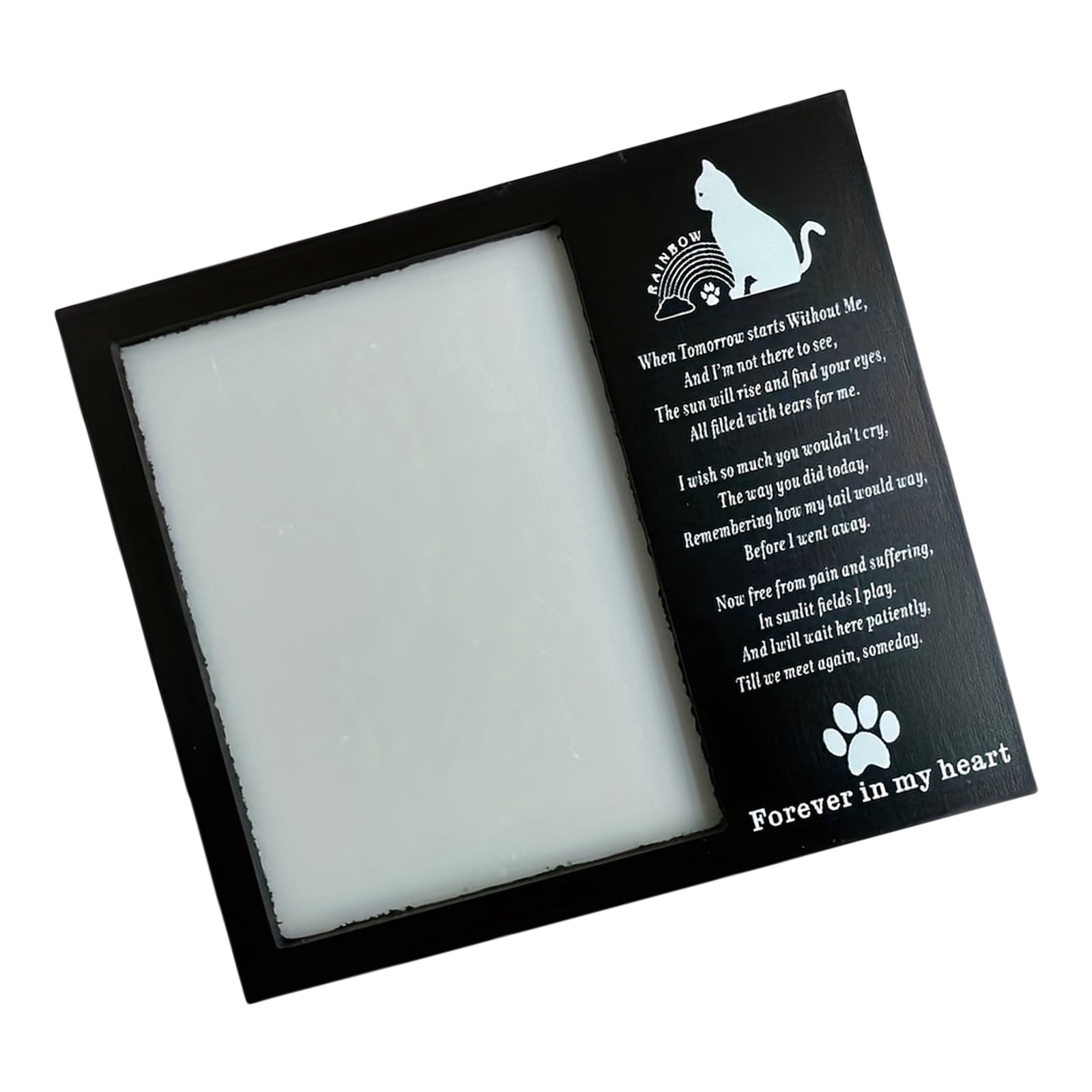 Pet Memorial Frame for Cherishing Memory of Dog and Cats Bereavement ...