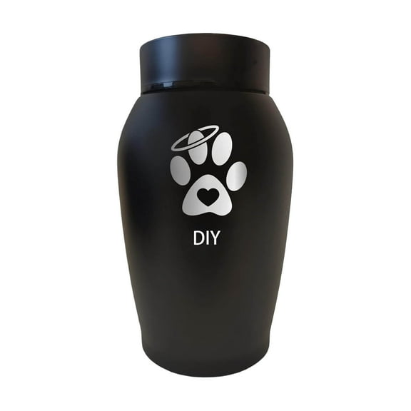 Pet Memorial Keepsake Custom Engraved Name and Date Stainless Steel Airtight Seal Pet for Dogs and Cats Lasting