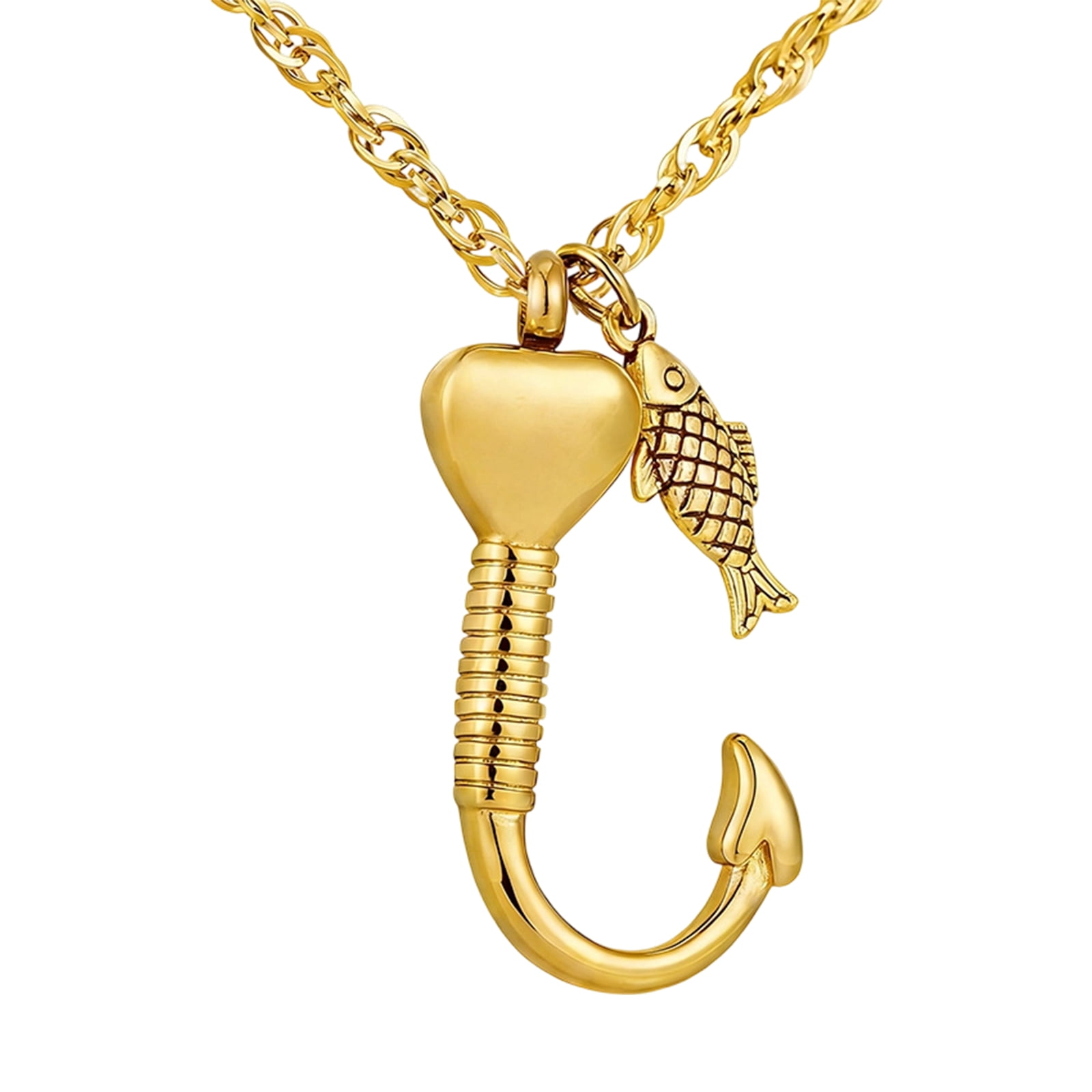 Pet Memorial Necklace With Lovely Heart Shape Openable Ashes Holder Urn ...