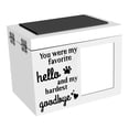 thumbnail image 1 of Pet Memorial Urn for Dog or Cat Ashes with Photo Frame Wood Dog Urn Personalized Pet Urn Pet Memorial Keepsake Memory Box with Key and Lock for Loss Pets, 1 of 9