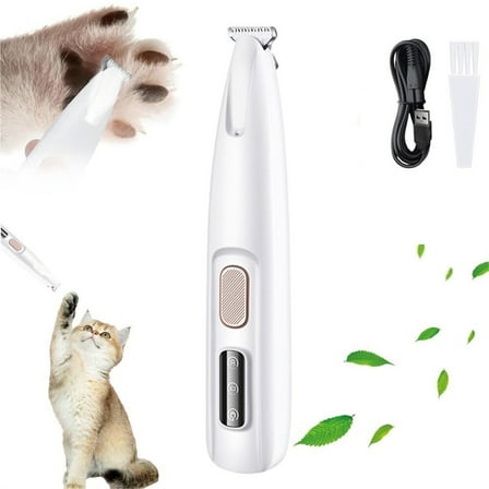 Pet Micro Precision Trimmer,, Rechargeable Pet Hair Trimmer for Grooming, Multifunctional Pet Hair Clippers (1Set)