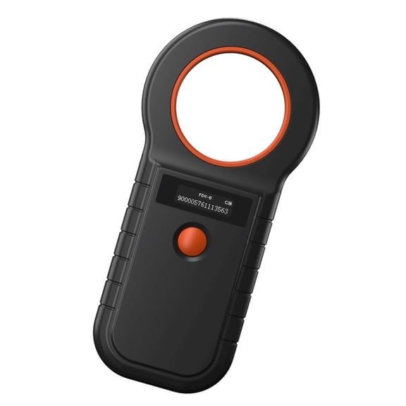 Pet Microchip Scanner RFID Reader - 134.2kHz Handheld Animal Tag Scanner with OLED Screen, Bluetooth/USB/2.4G Connectivity for Dog and Cat ID Verification
