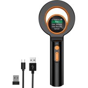 Pet Microchip Scanner, Wireless RFID EMID Micro Chip Reader Scanner with 1.44'' TFT Display Handheld Pet Chip ID Scanner
