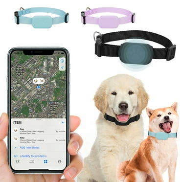 GPS Cat Tracker With No Monthly Fee - Compatible With Find My App For IOS, Lightweight Pet Locator