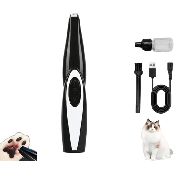 Pet Mini Safe Trimmer, Paw Pad Trimmer, Dog Face Trimmers for Small Dogs, Mini Dog Grooming Clippers, Dogs Ear Hair Trimmers