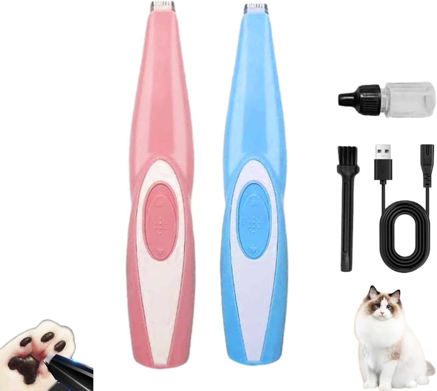 Picture of Pet Mini Safe Trimmer, Paw Pad Trimmer, Dog Face Trimmers for Small ...