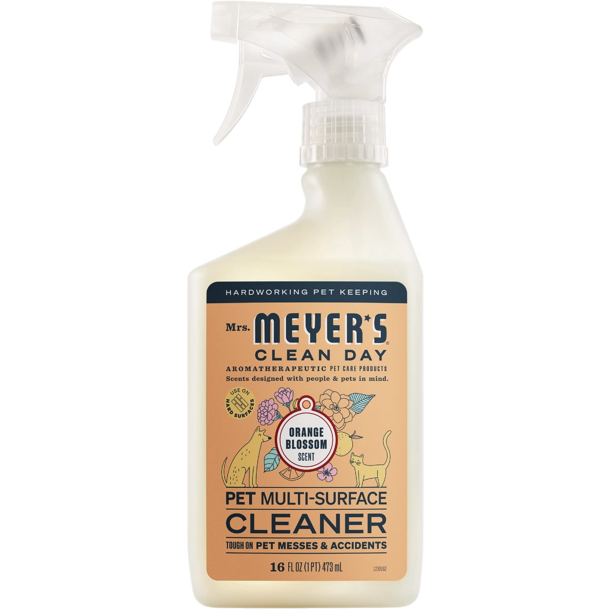 NOBRAND Pet Multi-Surface Cleaner Orange Blossom Scent - Pet Stain Remover - 16 oz