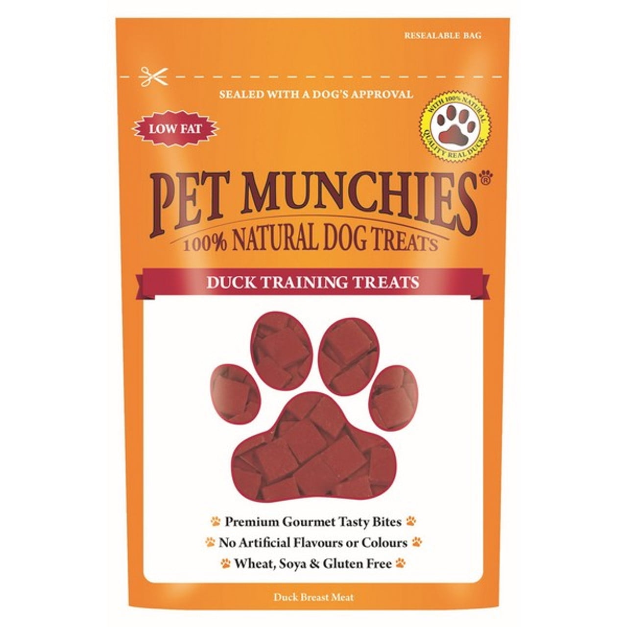Pet Munchies Duck Training Treats 50g Case of 8