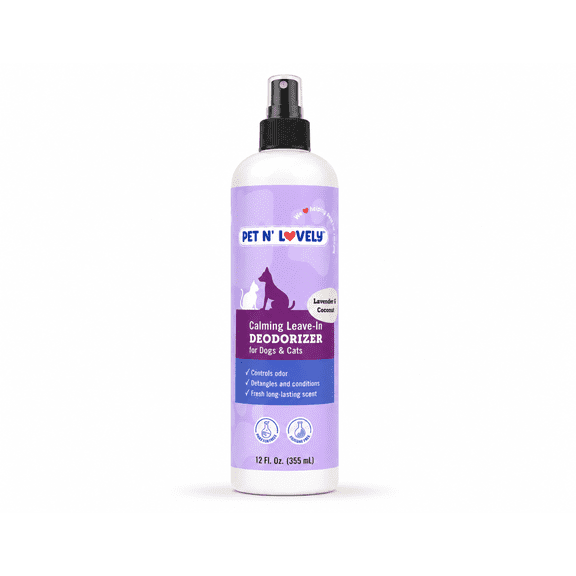 Pet N' Lovely Calming Leave-In Deodorizer for Dogs & Cats, 12 oz