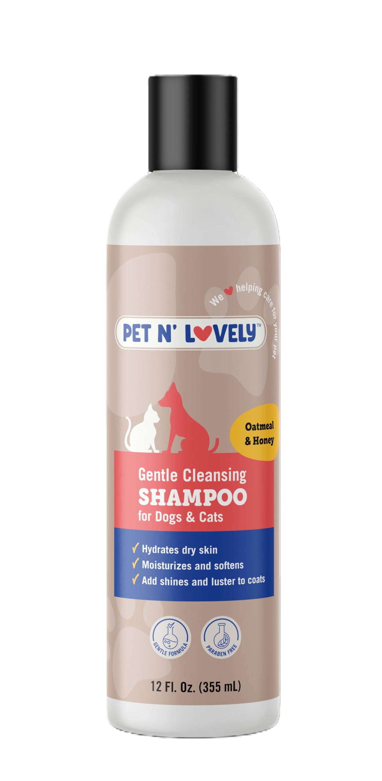 Pet N' Lovely Gentle Cleansing PET Shampoo for Dogs and Cats Gently