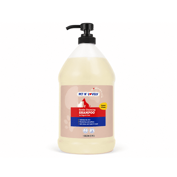 Pet N' Lovely Gentle Cleansing Shampoo for Dogs & Cats, 1 Gallon