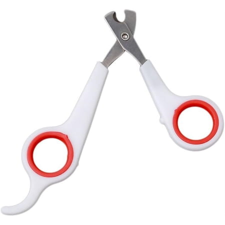 Pet Nail Clippers Sharp Angled Nail Trimmer Scissors Home Grooming Kit for Any Small Pets
