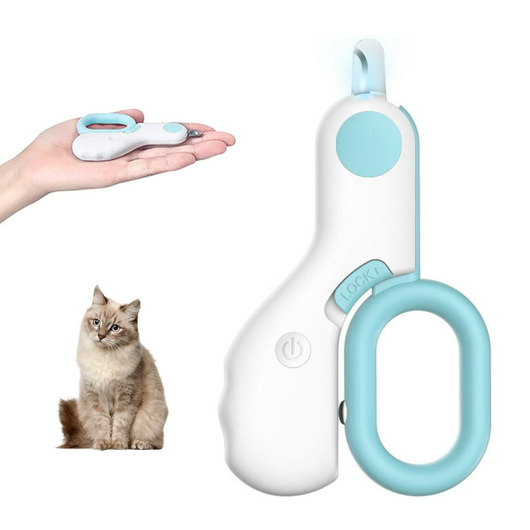 Pet Nail Clippers with LED Lights, Cat Nail Clippers for Small