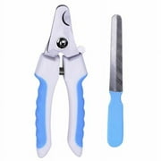 Pet Nail Clippers with Rubbing Burr Suit Dogs Claw Care Trimmer - Razor Sharp Blades - Cats Grooming Nail Cutter For All Pets