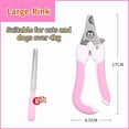 thumbnail image 1 of Pet Nail Clippers with Sickle, Large Dog Nail Clippers, Multifunctional Stainless Steel Grooming Scissors for Teddy Cats and Dogs, 1 of 5