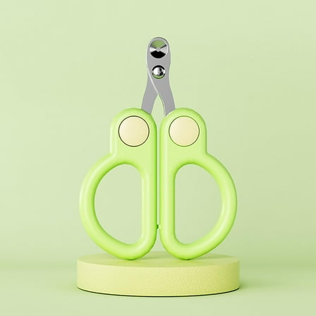 Pet Nail Ergonomic Cat Nail Scissors with Rounded Holes for Effortless Trimming and Grooming