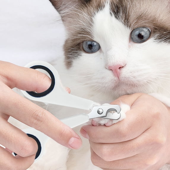 Pet Nail Pers & File Cat/Dog Nail Trimmer With Non Handle For Small Animals Pet Grooming Tool Featured In 5 Colors