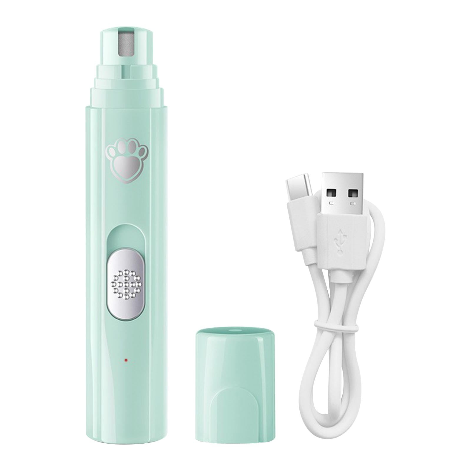 Pet Nail Sharpener Cat Electric Led Nail Clipper Dog Charging Nail