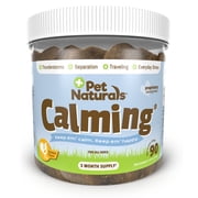 Pet Naturals Calming Chews for Dogs, Chicken, 90 Count
