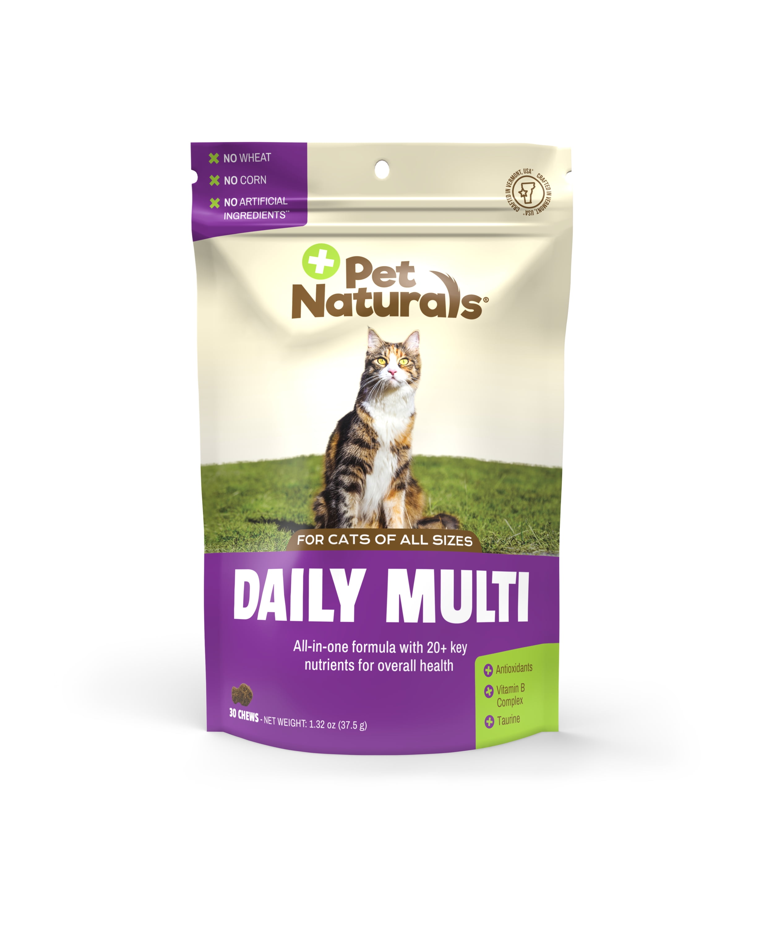 Pet Naturals Daily Multivitamin for Cats, Everyday Health Support