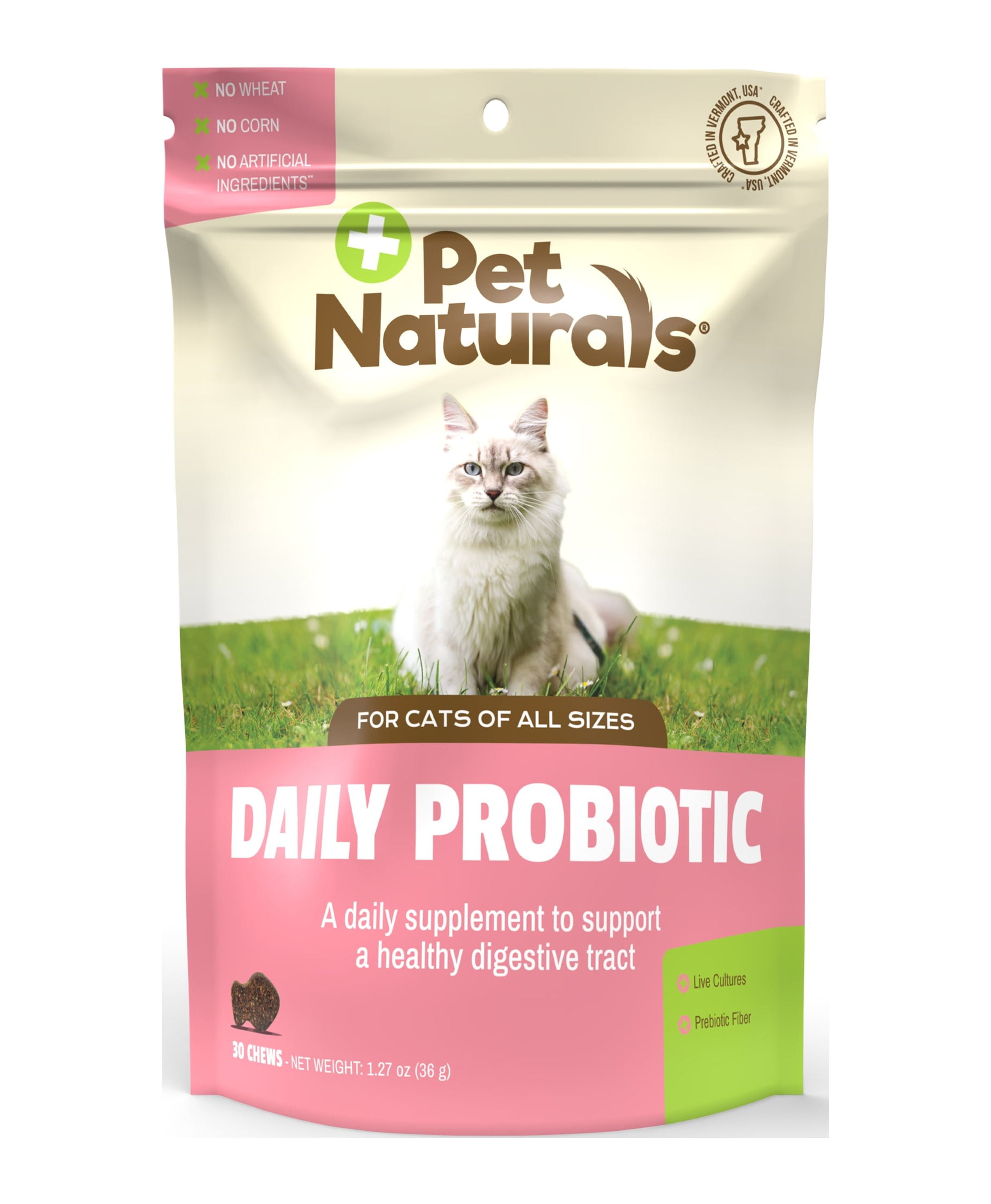 Pet Naturals Daily Probiotic Digestive Health for Cats Duck