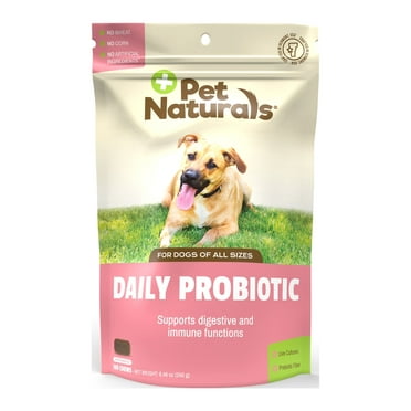Pet Naturals Daily Probiotic for Dogs, Digestive Health, Duck Flavor, 160 Count
