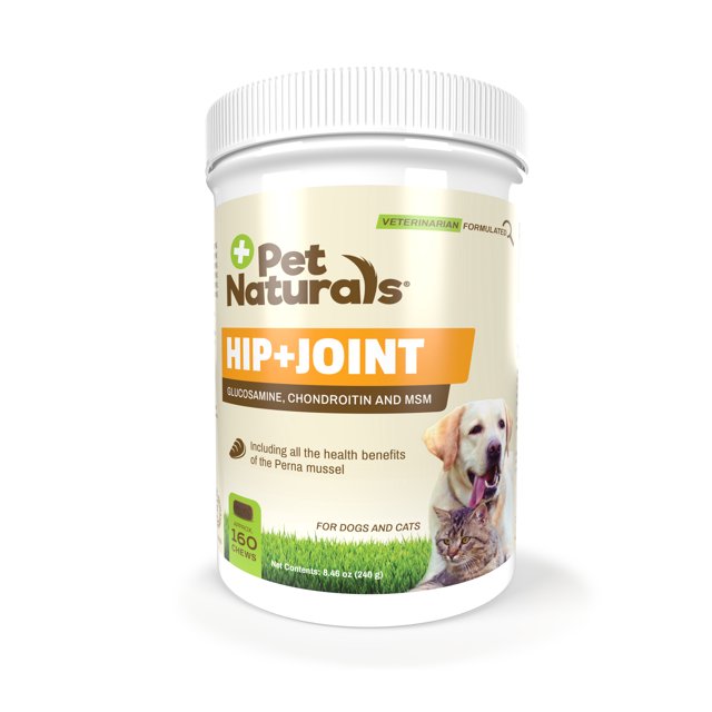 Pet Naturals Hip + Joint Health Supplement with Glucosamine