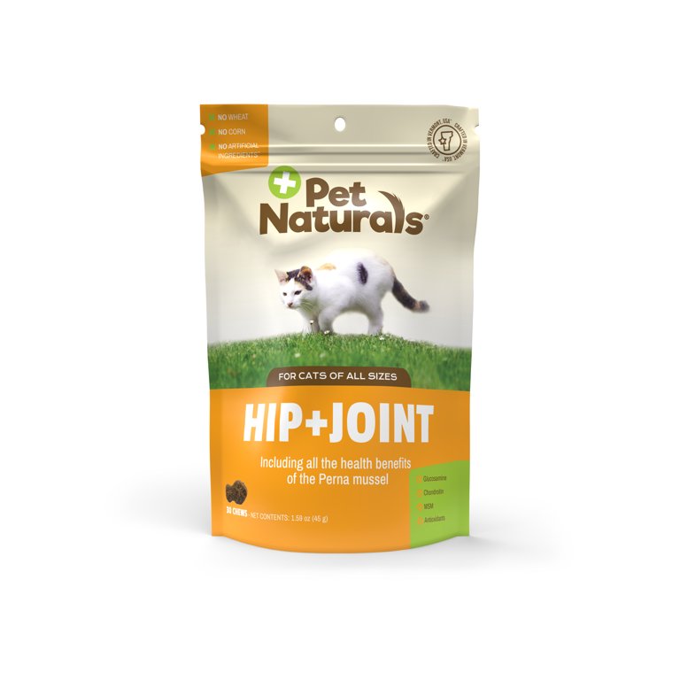 Pet Naturals Hip + Joint for Cats, Fish Flavor, 30 Chews - Walmart.com
