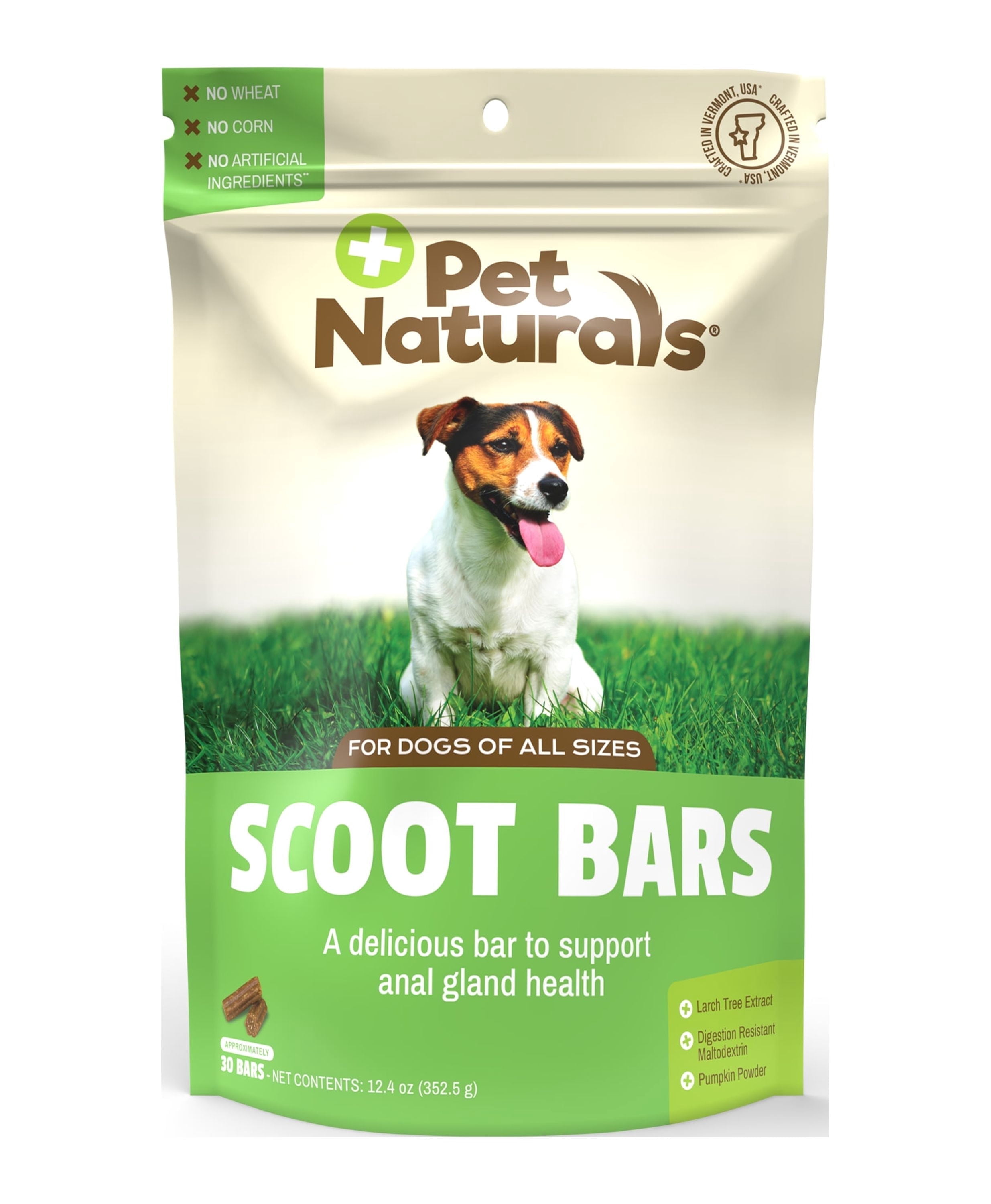 Pet Naturals Scoot Bars Duck Bar Treats for Dogs, 30 Count Bag